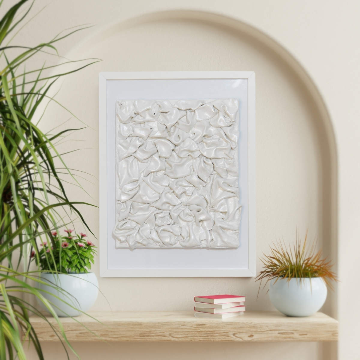 ''Pearl Waves'' - Tablou texturat