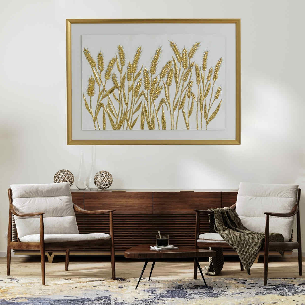 ''Golden Harvest'' - Tablou în relief