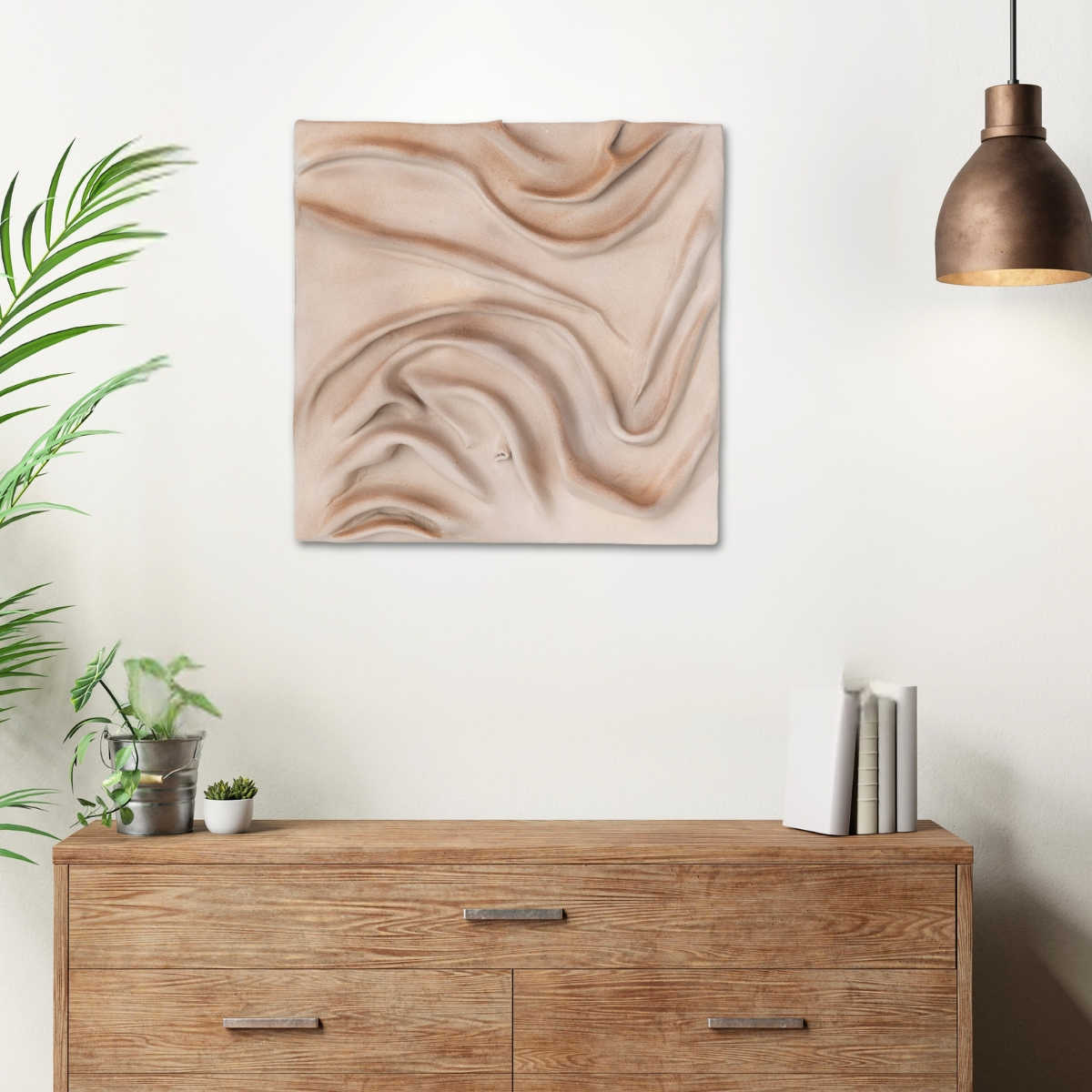 "Dancing Dunes" - Tablou texturat